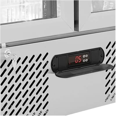 Dranken koelkast - 458 l - Royal Catering - roestvrij staal RC-BC003