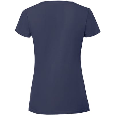 Fruit Of The Loom Vrouwen / Dames Ringgesponnen Premium T-Shirt (Ultramarine)