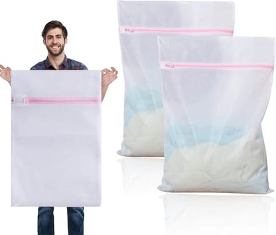 BH Waszakken Set - 3 Stuks - Met Verborgen Rits - Herbruikbare Waszakken - Voor BH's, Ondergoed, Sokken & Fijn Wasgoed