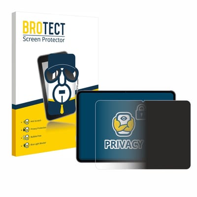 BROTECT - privacy screenprotector voor OnePlus Pad 2 - Folie Beschermfolie Blauwlichtfilter