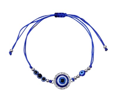 Geluksarmband - geluksbrenger - boze oog - evil eye - kabbalah - nazar - kralen crystal eye