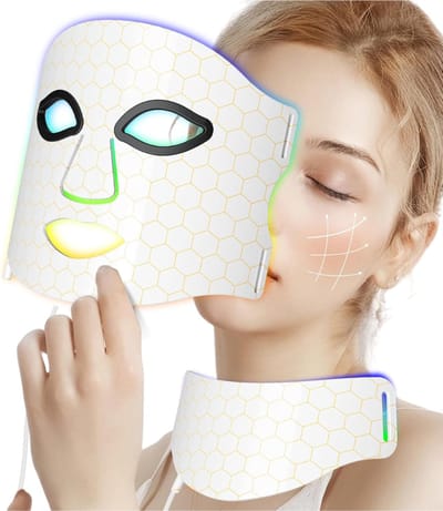 HEZIVO® Led Masker - 7 Kleur Gezichtsmasker - Huidverjongingsapparaat - Licht Therapie - Jonge Huid