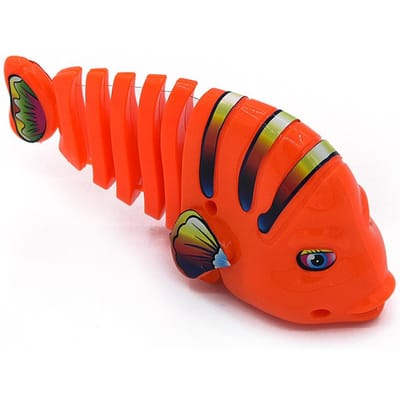 Huisdier Kat Speelgoed Veer Schommel Vis Haar Vis Plagen Kat Huisdier Plastic Speelgoed Huisdier Kat Speelgoed Interactief Huisdier Producten Voor Katten (Orange,13.8cm)
