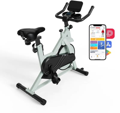Novari - Hometrainer - Spinningfiets - Hometrainer fiets - Fitness fiets - Magnetisch weerstandssysteem - 32 weerstandsniveaus