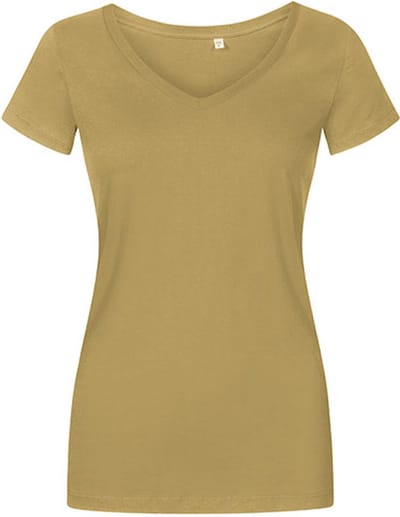 Promodoro Women´s V-Neck T-Shirt XO1525 - OLIVE - 3XL