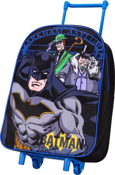 BATMAN & The Riddler & Penguin Trolley Kinderkoffer Vakantie Logeren DC Tripjes