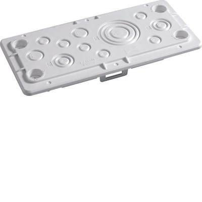 Hager Universeel IP44 Kabel Invoervlak - FZ468NT