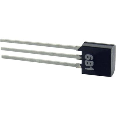 B + B Thermo-Technik TSIC306-TO92 TSIC306-TO92 Temperatuursensor -50 tot +150 °C TO-92 Radiaal bedraad