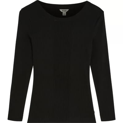 Dames-T-shirt met lange mouwen Wrangler Variegated