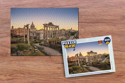 Puzzel Romeinse rijk - Constructie - Nacht - Legpuzzel - Puzzel 500 stukjes
