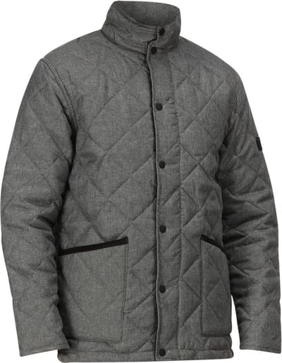 Regatta Heren Londyn Winterjas Rhino Marl Wool Maat M