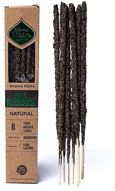 Sagrada Madre - rue rozemarijn frankincense - wierook - geurstokjes - 1 doosje