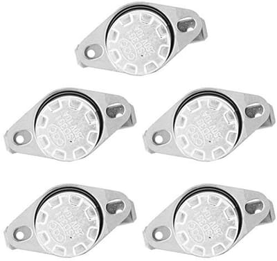 Allecto - Temperatuursensor - KSD301 thermostaat - Veilig en betrouwbaar - 5 stuks - Nauwkeurige temperatuurmeting - Geschikt voor diverse toepassi..