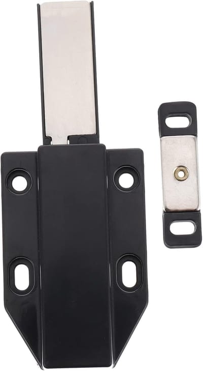 Deur Latch - Drukker Sluiting - Kasten Sluiten - Automatische Bounce - 11.7CM - Zwart