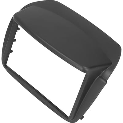 Autoradio Stereo Fascia 2 DIN Console Navigatiepaneel Dashboardmontage Sierlijst Vervanging voor FIAT Doblo 263 2010+ gray