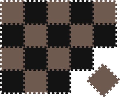 Van dag Één: 18-delige Baby Puzzel Speelmat - 30x30 EVA Schuim Kruipmat Vloermat Speeltapijt Kind