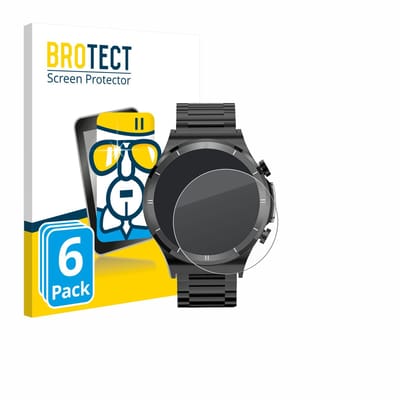Screenprotector 6 Stuks voor FANTTIK Smartwatch 1.39" Beschermglas transparant