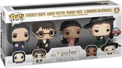 Pop Harry Potter: Harry Potter Yule 4-Pack Funko Pop