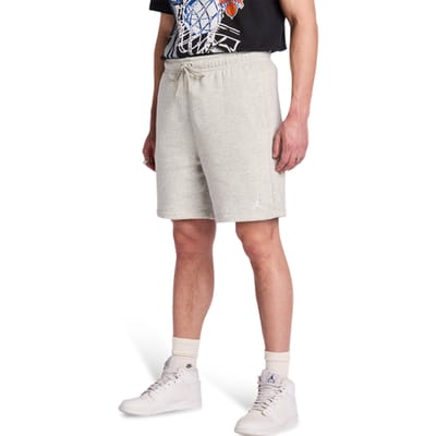 Jordan Brooklyn Korte Broeken Heren - Grijs - Maat XS - Katoen Fleece