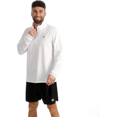 BIDI BADU Crew 2.0 Longsleeve Heren-wit