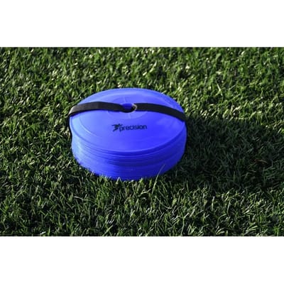 Precision Platte Trainingshoedjes 21 Cm Blauw 40 Stuks