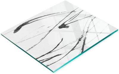 Multifunctionele decoratieve keukenwand van gehard karton met abstractie, 2 x 60 x 52 cm