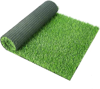 Kunstgras Rol - Decoratie Gras - Terras Aankleden - Onderhoudsvrij - 2 stuks 100x50cm - Lichtgroen