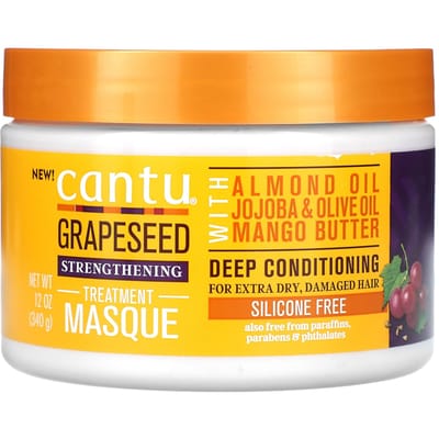 Cantu, Masque traitant fortifiant aux pépins de raisin, 340 g (12 onces)