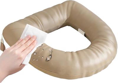 Toiletbril Kussen - WC Bekleding Hoesje - Comfortabel Zitten - Extra Dikke Ondersteuning - 40 x 38 x 8 cm