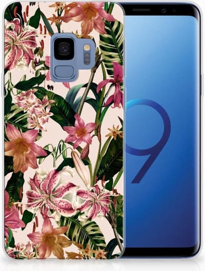 Samsung Galaxy S9 TPU Case Flowers