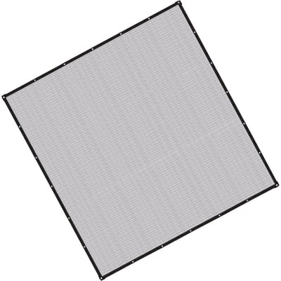 Aluminiumfolie Isolatie Schaduwnet Zonnescherm Afdekking Zonnescherm Zeil voor Gazons Tuinen Zwembaden gray