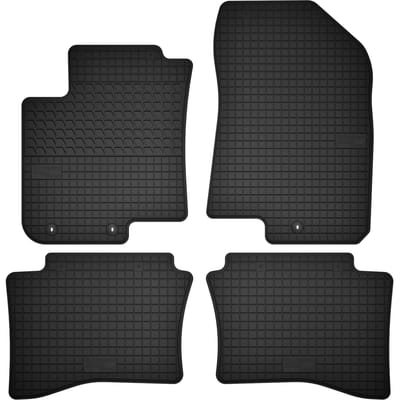 Wielganizator SolidTread - Hyundai i20 II - Rubber Automatten - Zwart - Perfecte Pasvorm