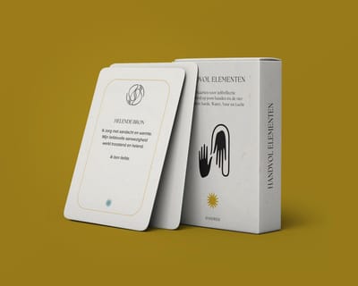 Handvol Elementen I Kaartendeck I Inzichtkaarten I Spiritualiteit | Oracle cards I Persoonlijke Ontwikkeling | Reflectiekaarten gebaseerd op handlezen en de vier elementen