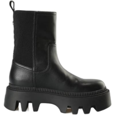 Dameslaarzen van nappa Buffalo Flora Chelsea Hi