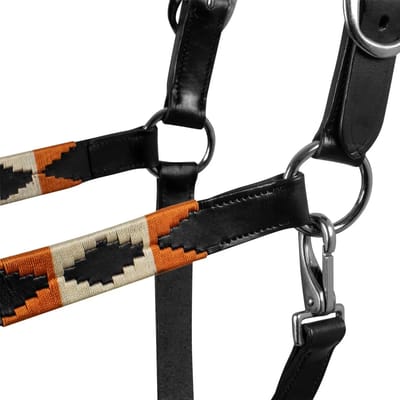 Leren halster voor paarden Equestro Polo N