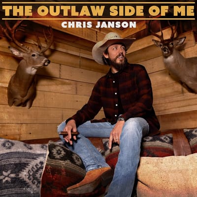 CD CHRIS JANSON - The Outlaw Side Of Me  BMCPJ100A Japan Country Gebruikt brown