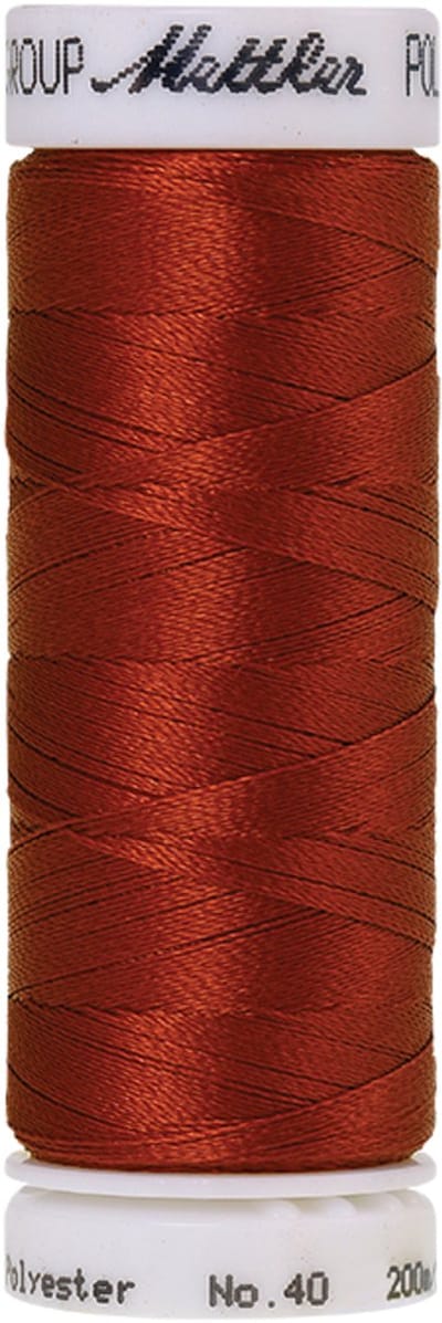 Mettler borduurgaren - Rood - Nr 1334 - Polysheen - 200 meter