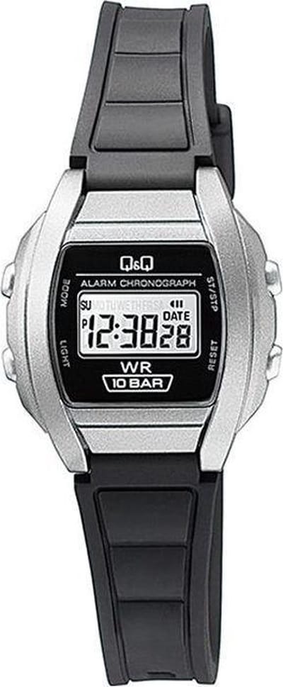 Digitaal dameshorloge zilverkleurig  Q&Q LL01J001Y
