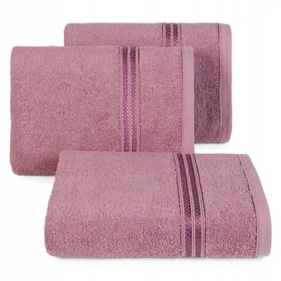 Lori Badhanddoek 50x90cm - 100% Katoen Terry - Donker Lila