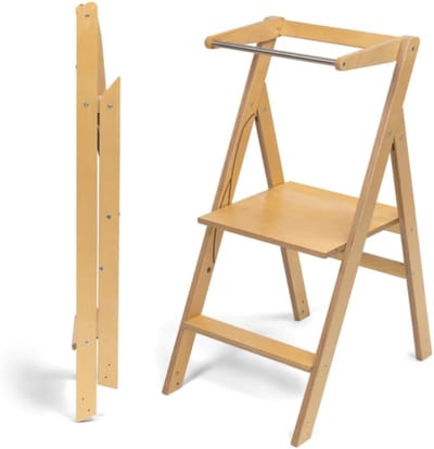 MRKK® Leertoren Opvouwbaar - Keukenhulp - Kindertrapje