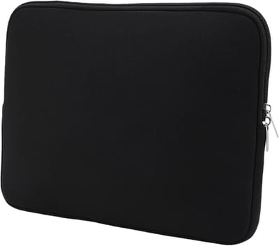 Draagbare tablet reistas van neopreen, waterdicht en met rits voor laptop en notebook, zwart en ideaal voor reizen