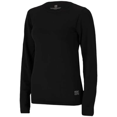 Morethansocks - Thermoshirt dames - Maat S t/m XXL - Naadloos - Zwart - Thermokleding dames - thermoklding - thermo shirt dames