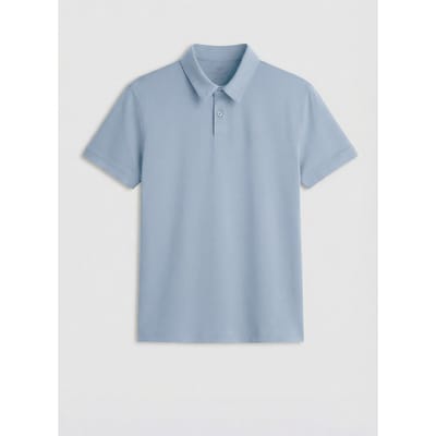 Heren Katoenen Elastaan Polo T-Shirt