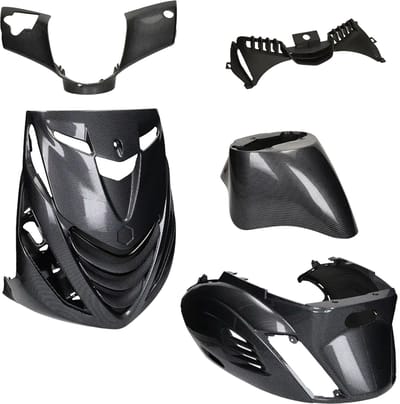 Kappenset DMP RS-1 Air Piaggio Zip SP carbon