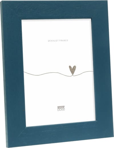 Deknudt Frames fotolijst S226K6 - blauw - hout - breed - 10x15 cm