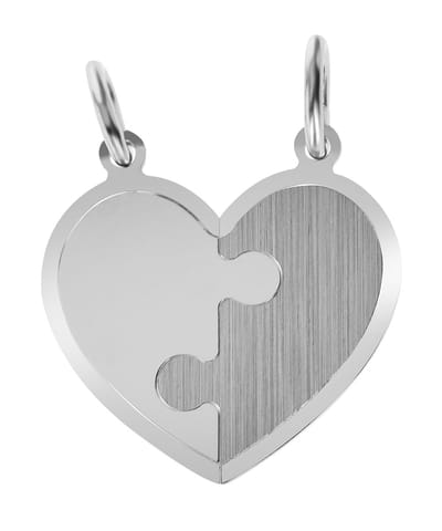 AKZENT Akzent unisex hanger "Hila" uit 925 Sterlingzilver, gerhodineerd, duurzaam