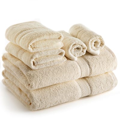 Unyqoos® Luxueuze Handdoekenset van 6 Stuks voor Dagelijks Comfort en Elegantie in Huis