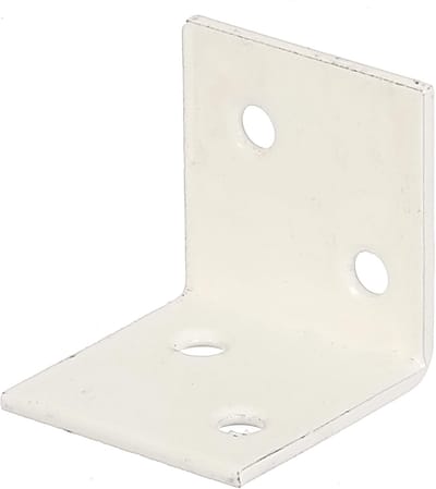 Versterkingshoek Set - Hoekbevestiging - Houtverbindingen Verstevigen - Corrosiebestendig Gelegeerd Staal - 30x30x30 mm - Staalkleurig