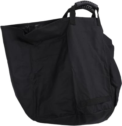 Tuinbladzak - Afvalzak Tuin Herbruikbaar - Tuinafval Verzamelen - Zwaar Canvas Materiaal - 33 Gallon - Zwart