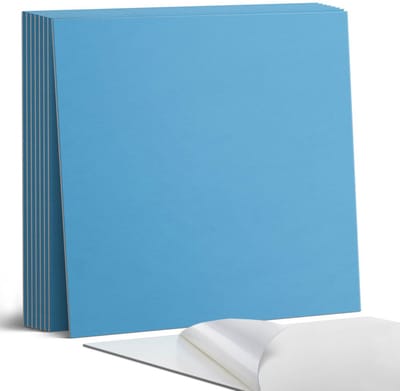Coloray Plaktegels - Blauw Portugese Tegels - 30 cm x 30 cm - Blauw Plaktegels - 9 stuks - Vierkant PVC Tegels - Plaktegels Keuken - Zelfklevende Vloertegels - Vinyltegels Vloer Zelfklevend - Zelfklevende Tegels